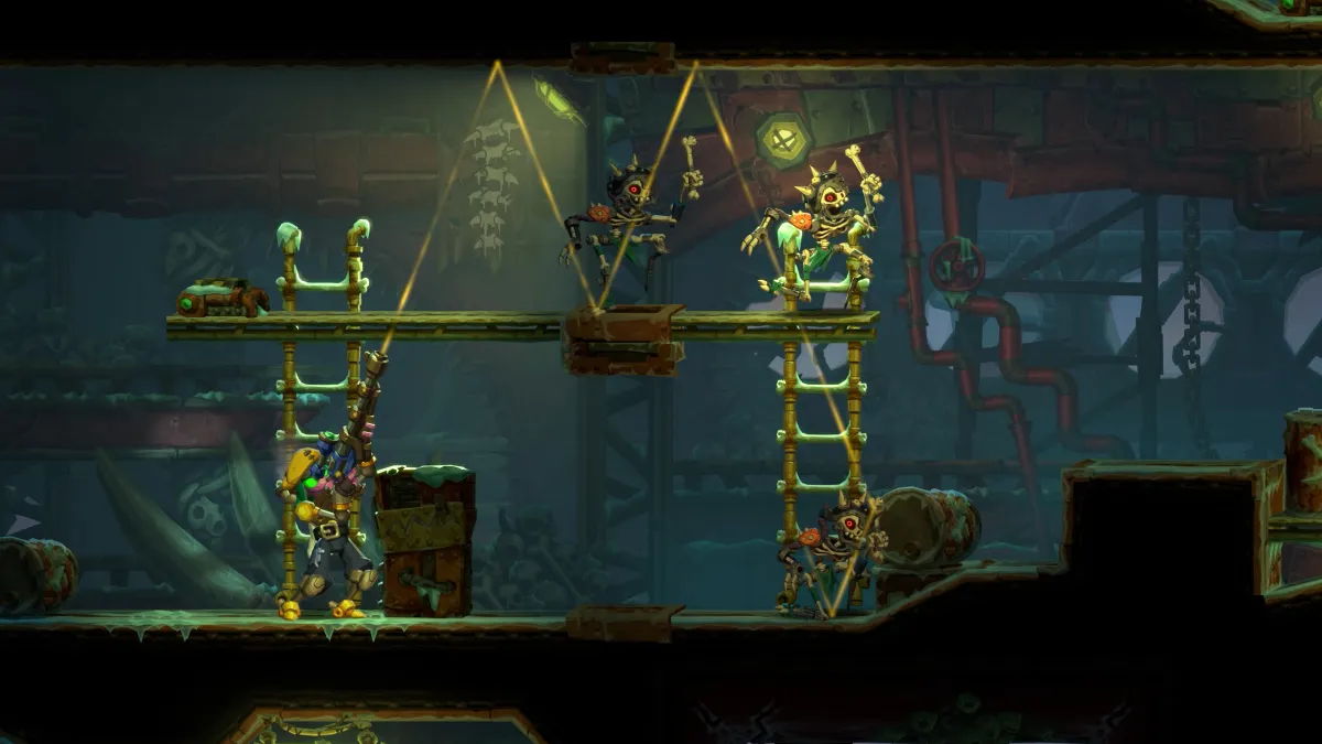 SteamWorld Heist 2 trickshot