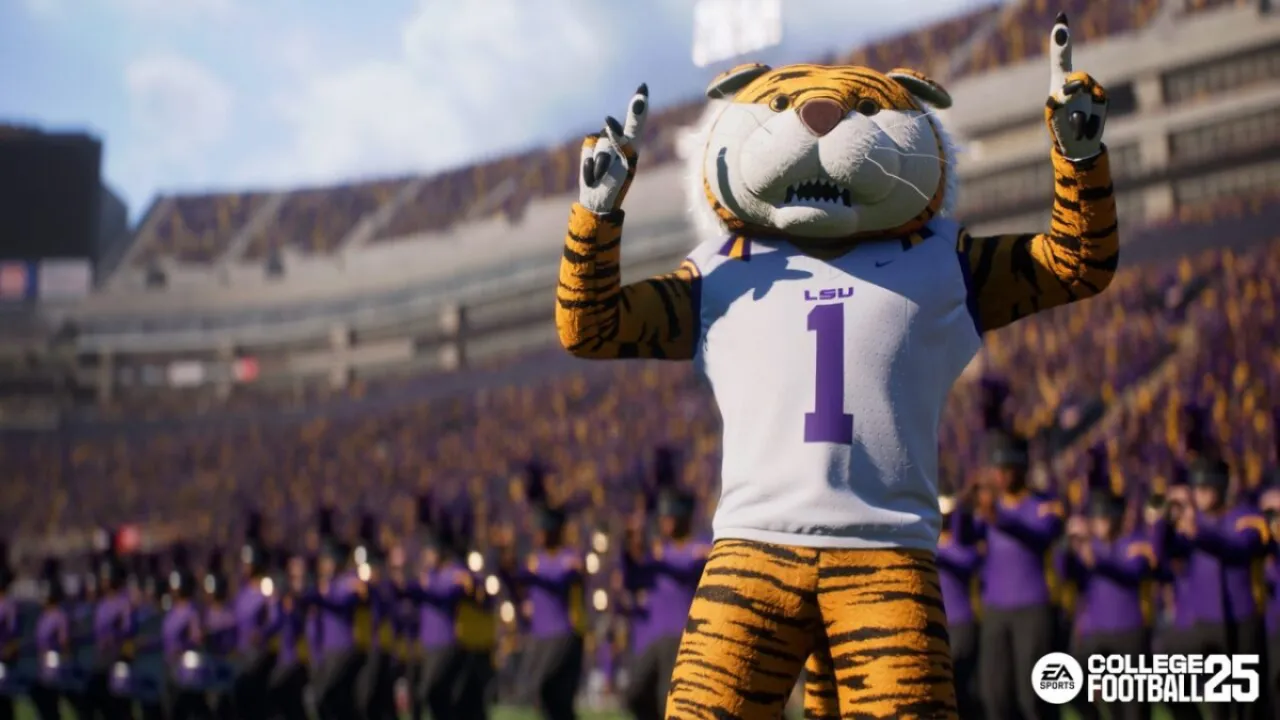 Ea College Football 25 Lsu Mascot